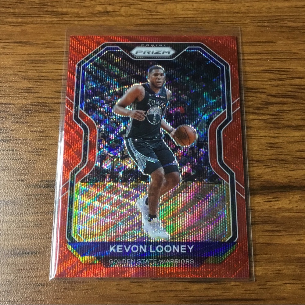 NBA Kevon Looney Ruby Wave Prizm